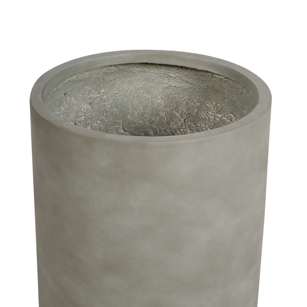 Blumenkübel EUCOMMIA 36 cm Grau