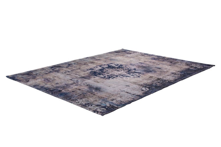 Flachflor Teppich Orion Blau Vintage 200 x 290 cm