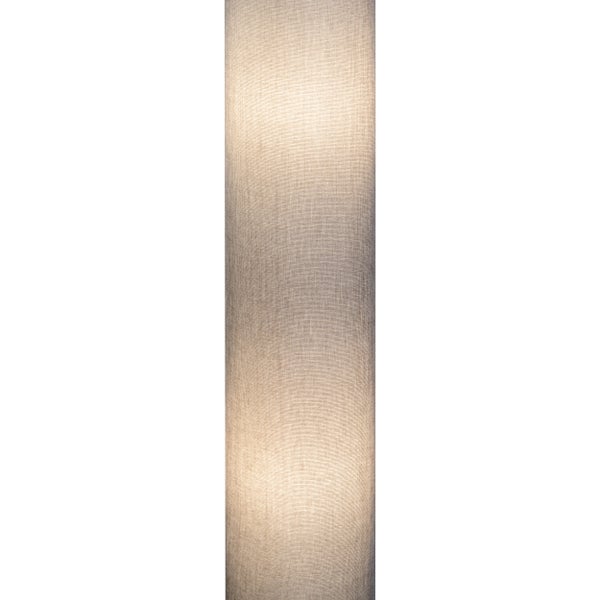 Stehleuchte BEATE grau aus Metall und einem Textilschirm in grau, E27-Fassung, Stehlampe für Esszimmer, Wohnzimmer, Diele oder Büro, ca. 110 cm hoch