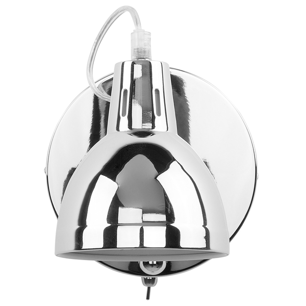 Wandlampe 2er Set HARRINGTON verstellbar Metall Silber