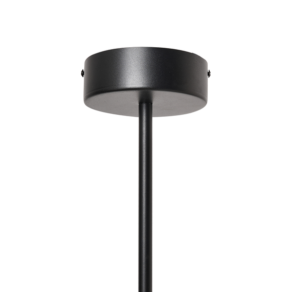LED Hängeleuchte MAGARA Metall Schwarz