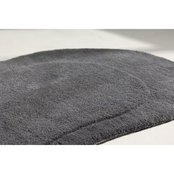 Sten Badematte 75x50cm dunkel grau. 50 X 75 X 2 cm