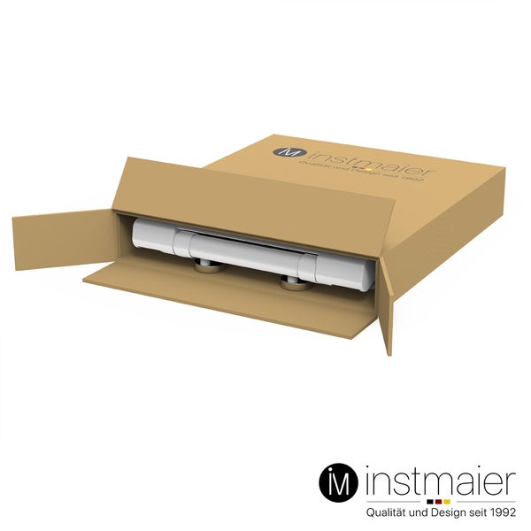 instmaier WC Sitz, Duroplast, Motiv Hexagon, oval