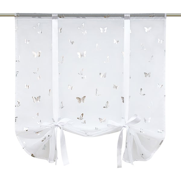 Raffrollo mit Schmetterlingsmuster für Fensterdekoration