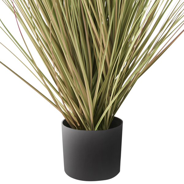Kunstpflanze Ziergras im Topf
