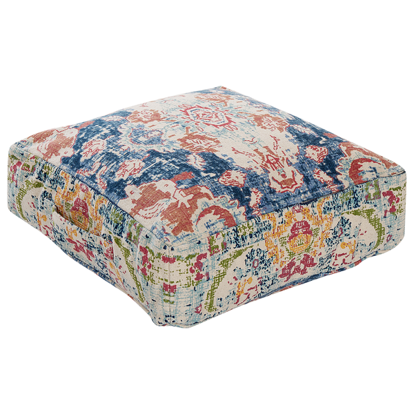 Pouf OUED Baumwolle Bunt 50 cm 50 cm 20 cm