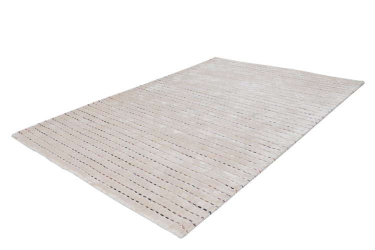 Kurzflor Teppich Chioma Beige / Multi Uni, Klassisch 80 x 150 cm