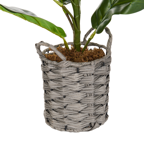 Kunstpflanze FIDDLE LEAF TREE 72 cm Grün