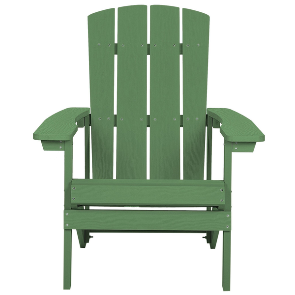 Gartenstuhl ADIRONDACK mit Fußstütze Grün