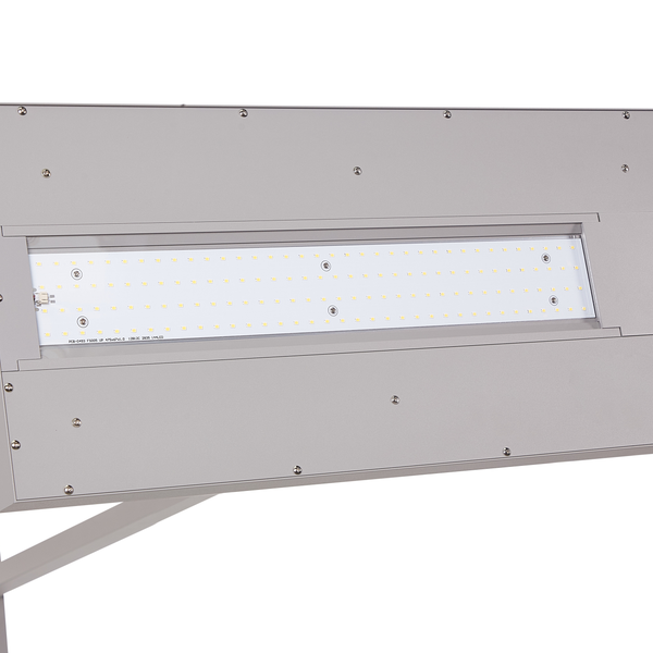 LED Stehlampe TAURUS mit Dimmer Metall Silber