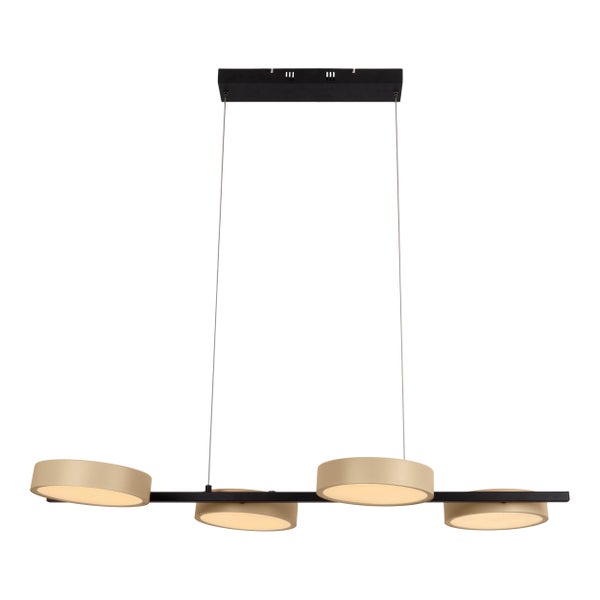 Hängelampe mit vier Leuchten