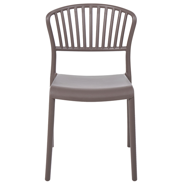 Gartenstuhl 4er Set GELA Taupe