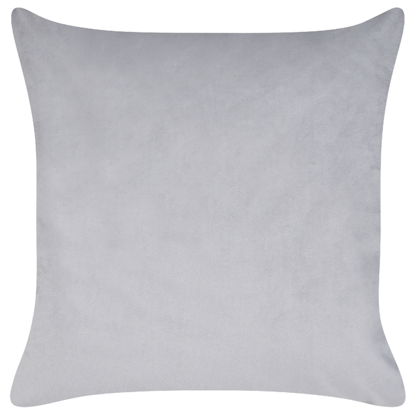 Dekokissen 2er Set OPHRYS Samtstoff 45 x 45 cm Grau