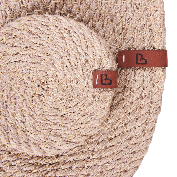 Tischset mit Untersetzern 12-teilig MUNTRIES Naturfarben Jute