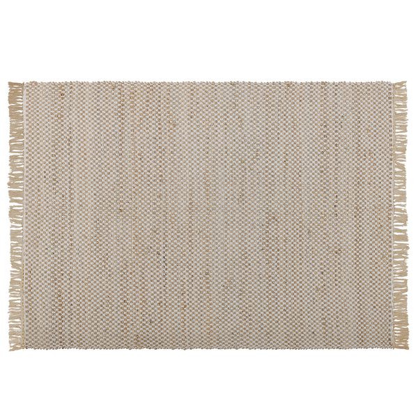 Teppich ZERDALI Beige 140 x 200 cm Jute