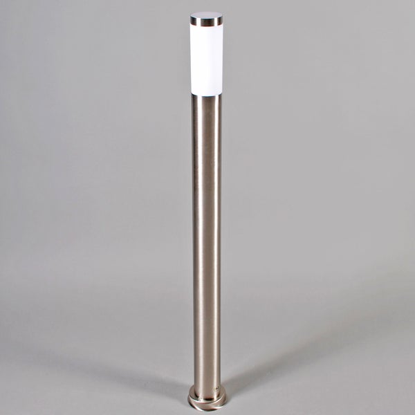 Außenlaterne Stahl 110 cm IP44 - Rox mit Erdungsstift und Kabelmuffe
