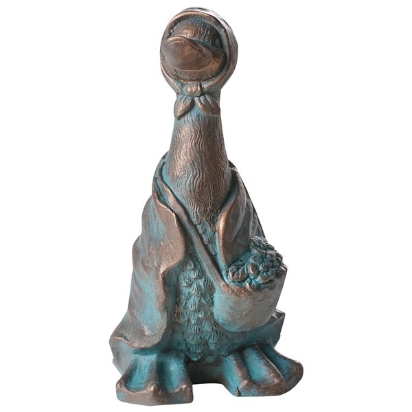 Gartenfigur BALEYA Ente Braun