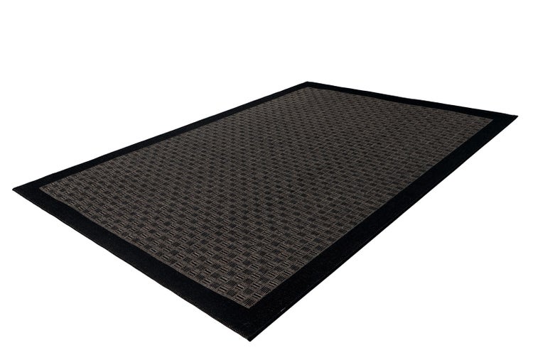 Flachflor Teppich Lucretia Taupe Modern 80 x 150 cm