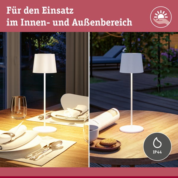 Esszimmer mit sechs Pendelleuchten, dimmbar und in der Farbtemperatur stufenlos einstellbar von 2200 bis 5500 Kelvin.