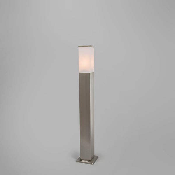 Außenleuchte Stahl 80cm IP44 - Malios mit Erdungsstift und Kabelmuffe