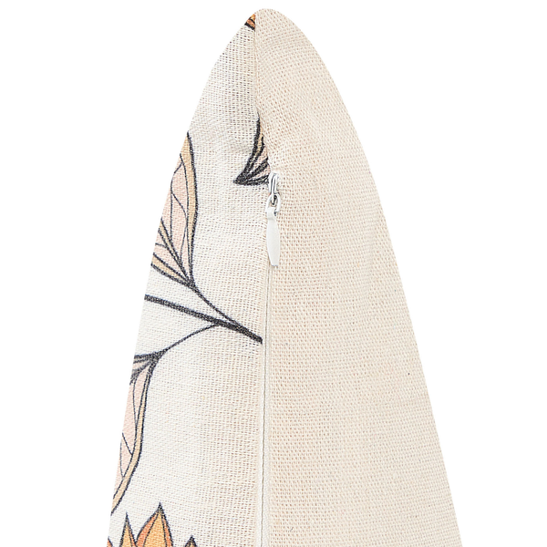 Dekokissen 2er Set TUBEROSE 45 x 45 cm Bunt Blumenmuster