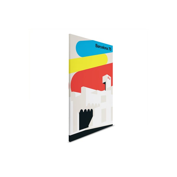 Leinwandbild mit Barcelona Motiv