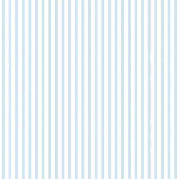 Sanders und Sanders Tapete Streifen Blau und Weiß - 53 cm x 10 m - 640473