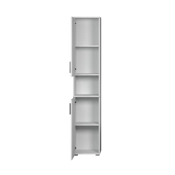 Wons Hochschrank Bad weiß Hochglanz. 37 X 31 X 192 cm