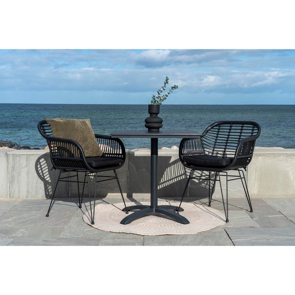Chicago Cafetisch Ø70cm Nonwood grau. 70 X 70 X 72 cm