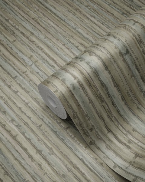 Origin Wallcoverings Tapete Bambusmuster Taupe - 53 cm x 10,05 m - 347405