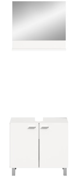 Waschtischunterschrank mit Spiegel für das Badezimmer