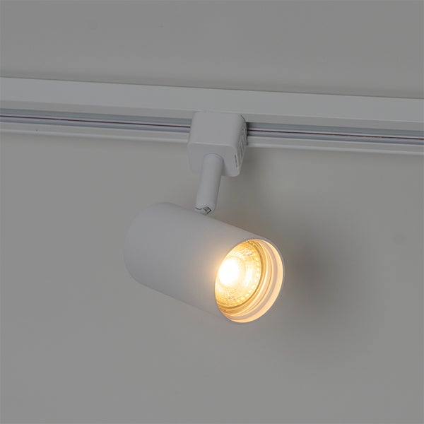 Moderner 1-Phasen-Schienenspot weiß - Jeana