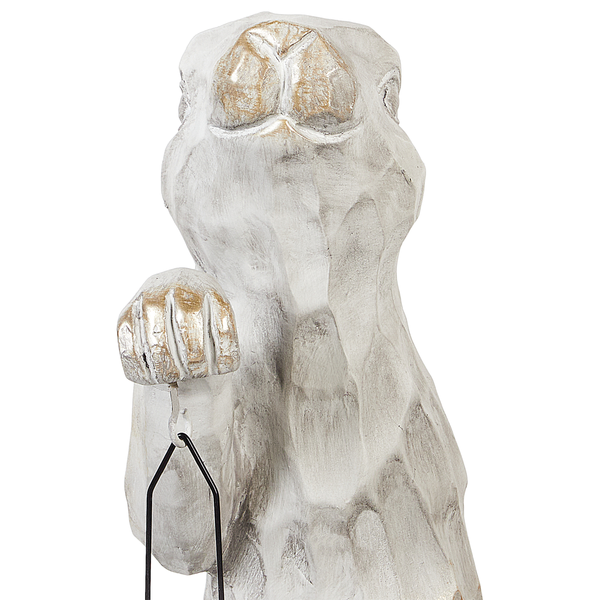 Dekofigur Hasenform weiß 37 cm GERLAND