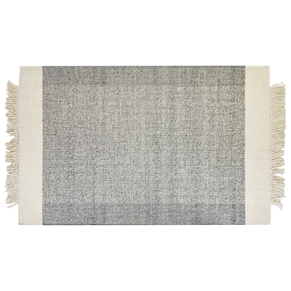 Teppich TATLISU Grau 140 x 200 cm Wolle