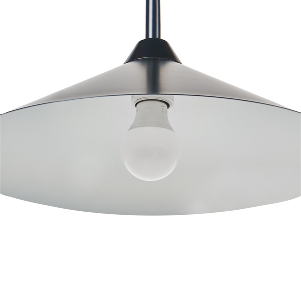 Metall Pendelleuchte mit Leuchtmittel