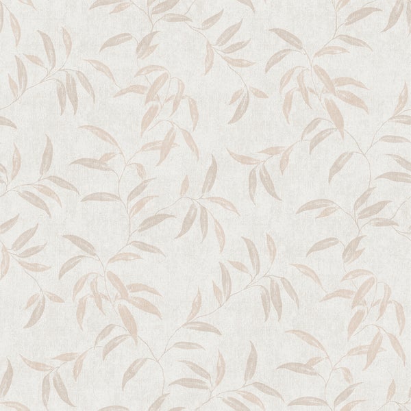 Sanders und Sanders Tapete Blätter Beige - 53 cm x 10 m - 640233