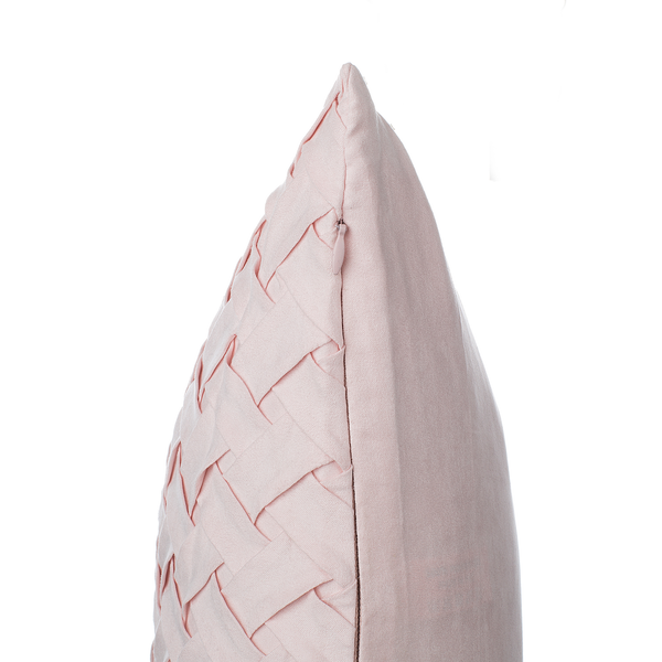 Dekokissen TITHONIA 45 x 45 cm Rosa Geometrisches Muster