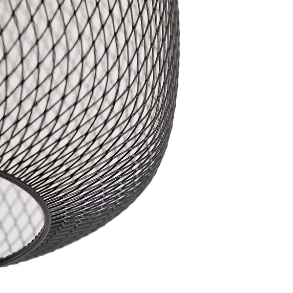 Moderne schwarze Deckenleuchte - Bliss Mesh