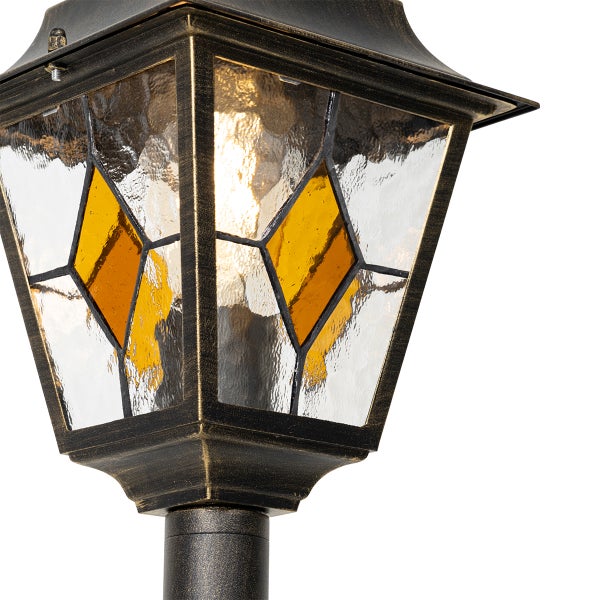 Vintage Außenlaterne antikgold 120 cm - Antigua