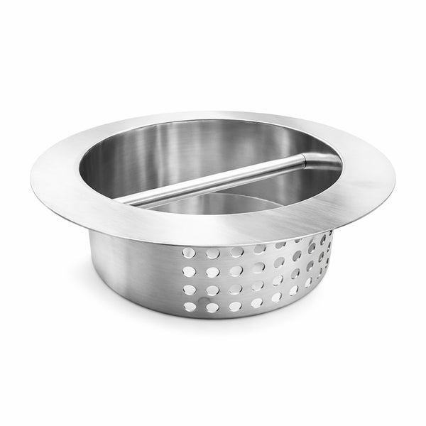 Aufsatz für den Bodenablauf aus Edelstahl mit Sieb