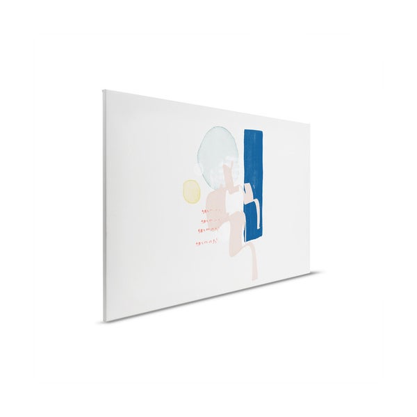 Abstraktes Gemälde auf Leinwand