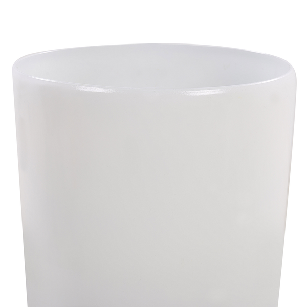 Blumenkübel TSERIA 40 cm Weiß