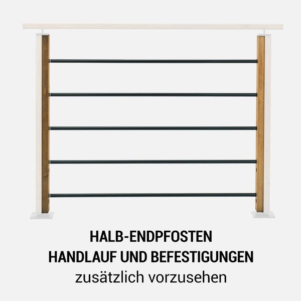 MOKA Stäbe - Füllungsset für Holzgeländer