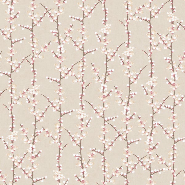 Sanders und Sanders Tapete Blüte Sandbeige und Weiß - 53 cm x 10 m - 640181