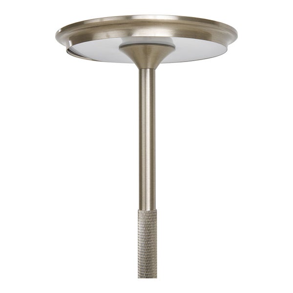 Lyneham Tischlampe LED wiederaufladbar Silber Dekor. 13 X 13 X 29 cm