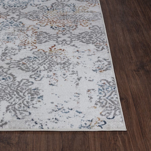 Vintage Orientalischer Teppich Blau/Orange 200x275 cm HARU