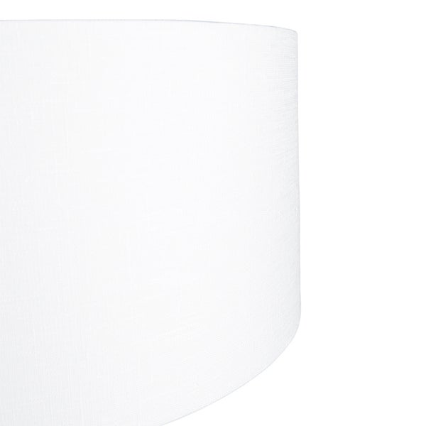 Moderne Wandbogenlampe Stahl mit weißem Schirm 50/50/25 verstellbar