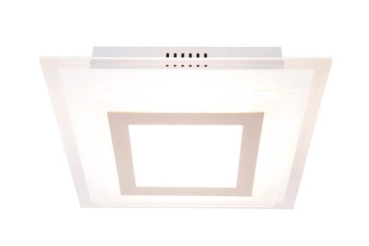 Detailansicht eines weißen Spiegelschranks