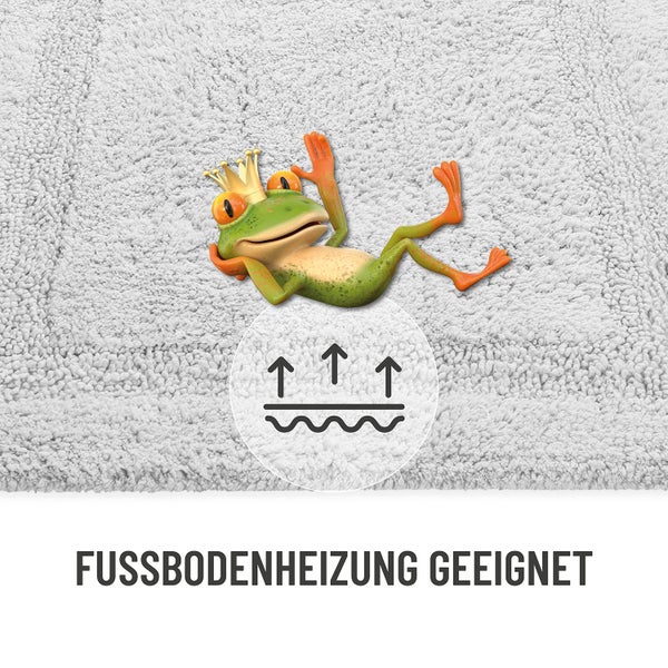 Badematte geeignet für Fußbodenheizung