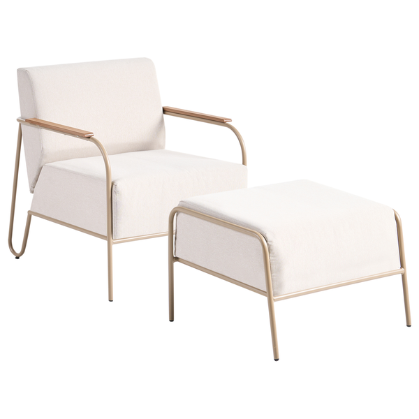 Schlafzimmer mit Bett, Nachttischlampe und Wandpaneelen in geometrischem Design